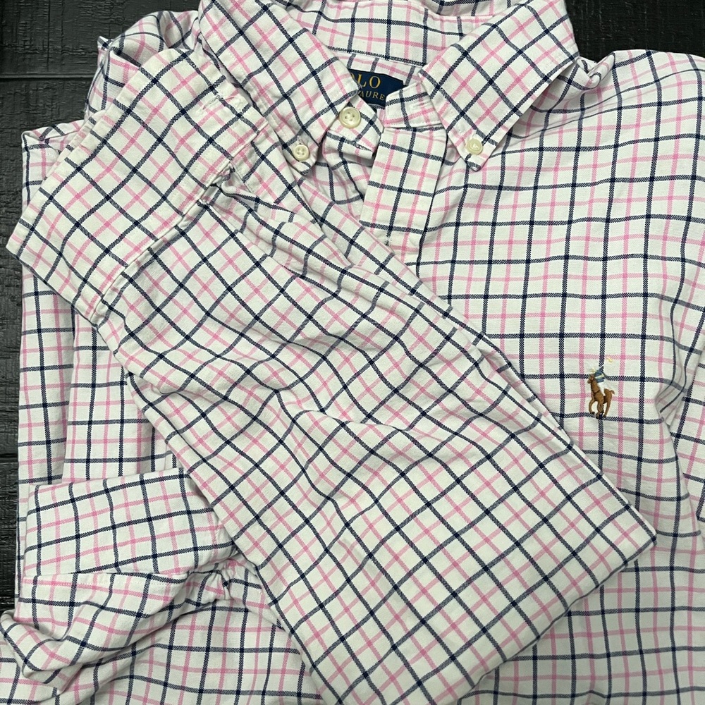 LS Polo Button Down